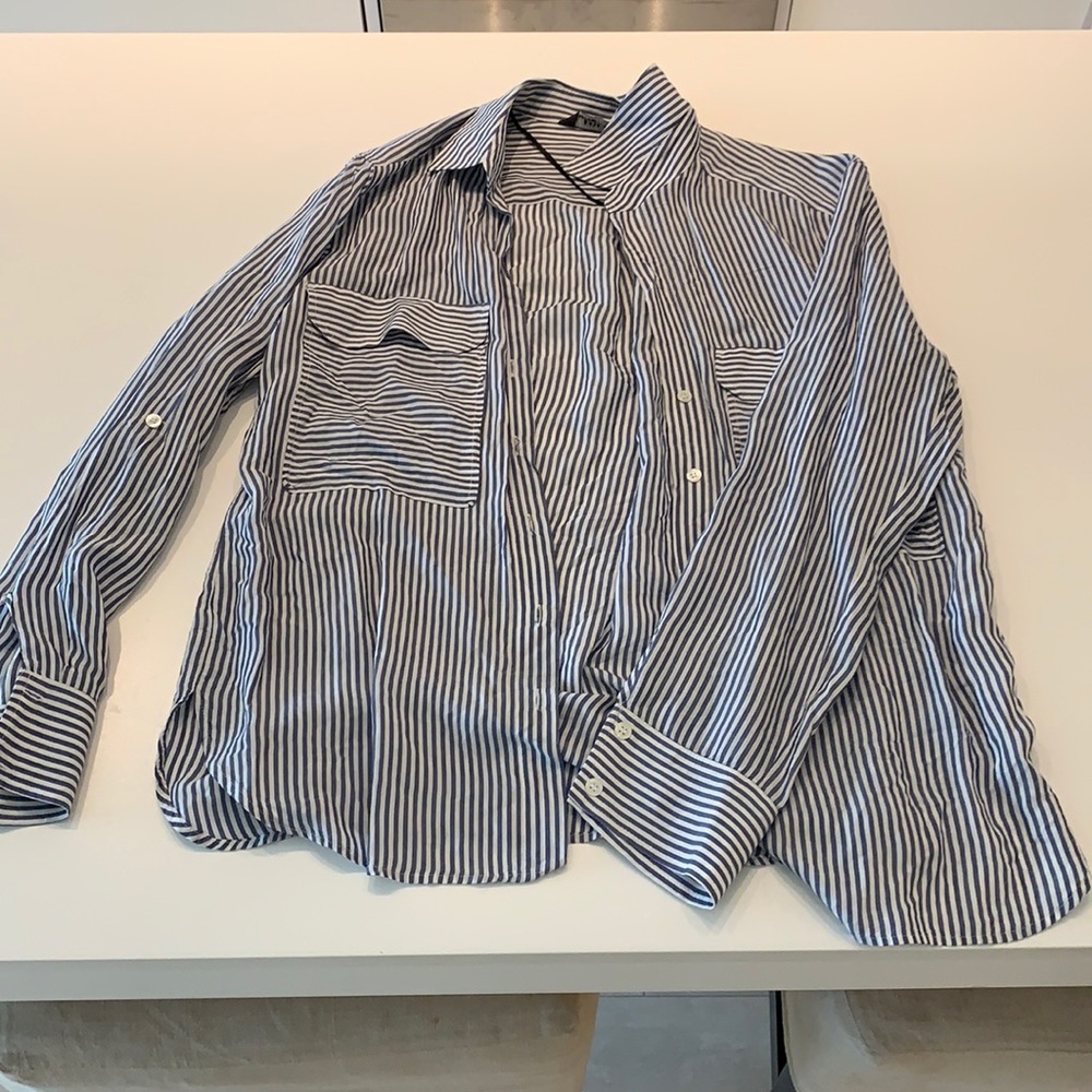 Striped Zara Button Up